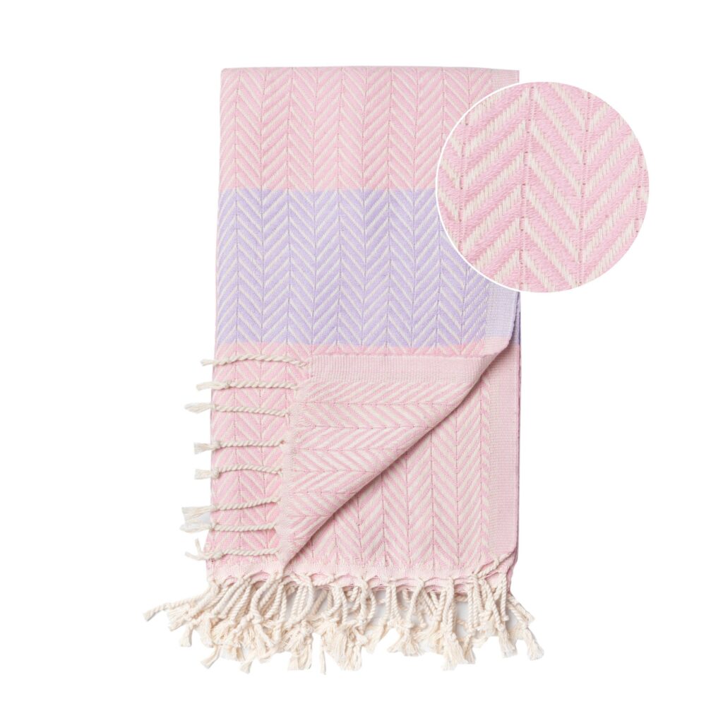 Samimi Hammam Towel Balik Pink-Purple